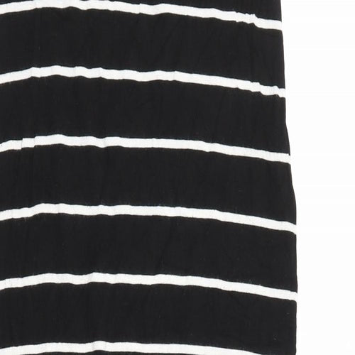 caution to the wind  Womens Black Striped  Tank Dress  Size M