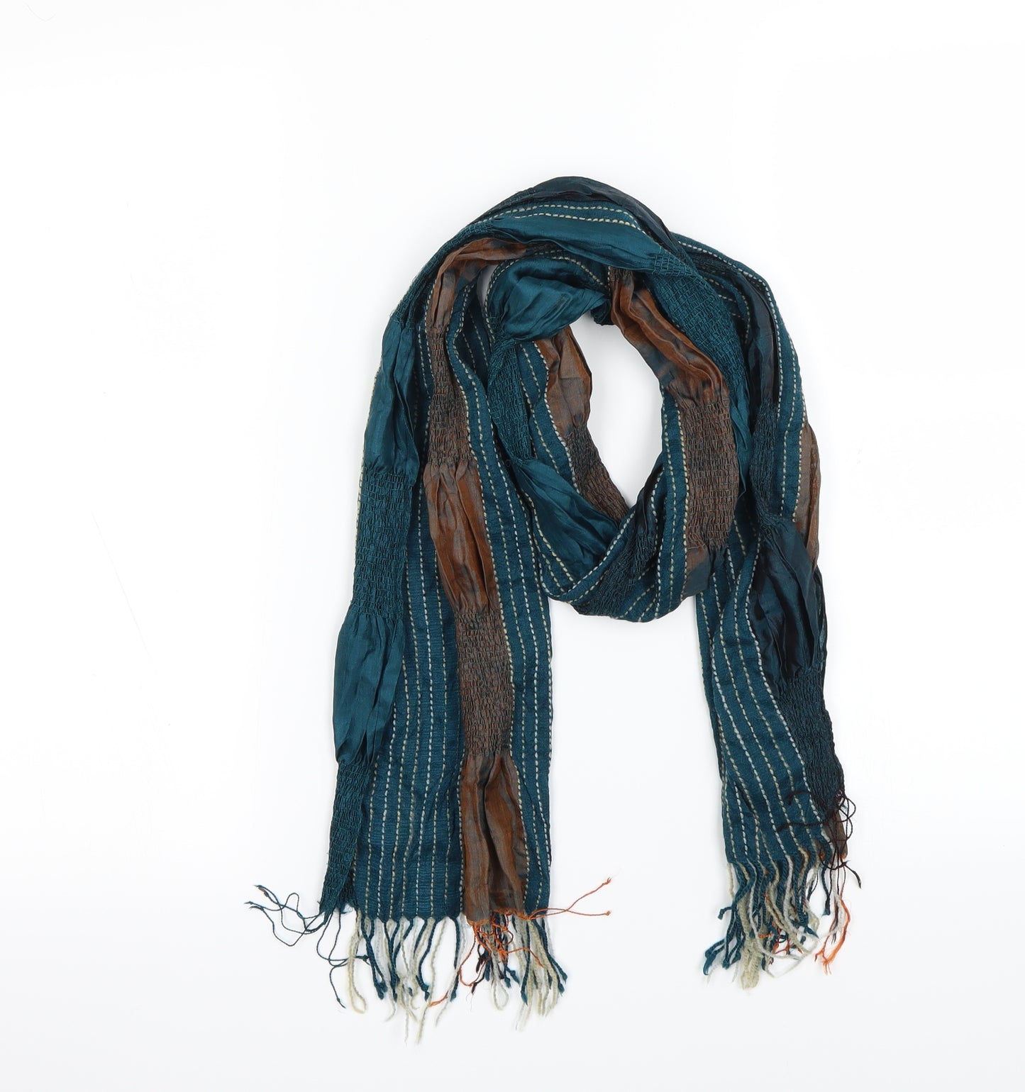 Preworn Unisex Multicoloured Geometric   Scarf