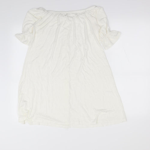 Boohoo Womens White   Mini  Size 8
