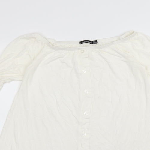 Boohoo Womens White   Mini  Size 8