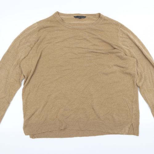 Love knitwear Womens Brown   Pullover Jumper Size 20
