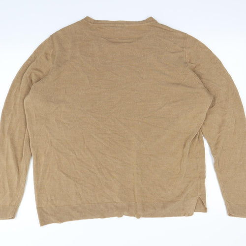 Love knitwear Womens Brown   Pullover Jumper Size 20