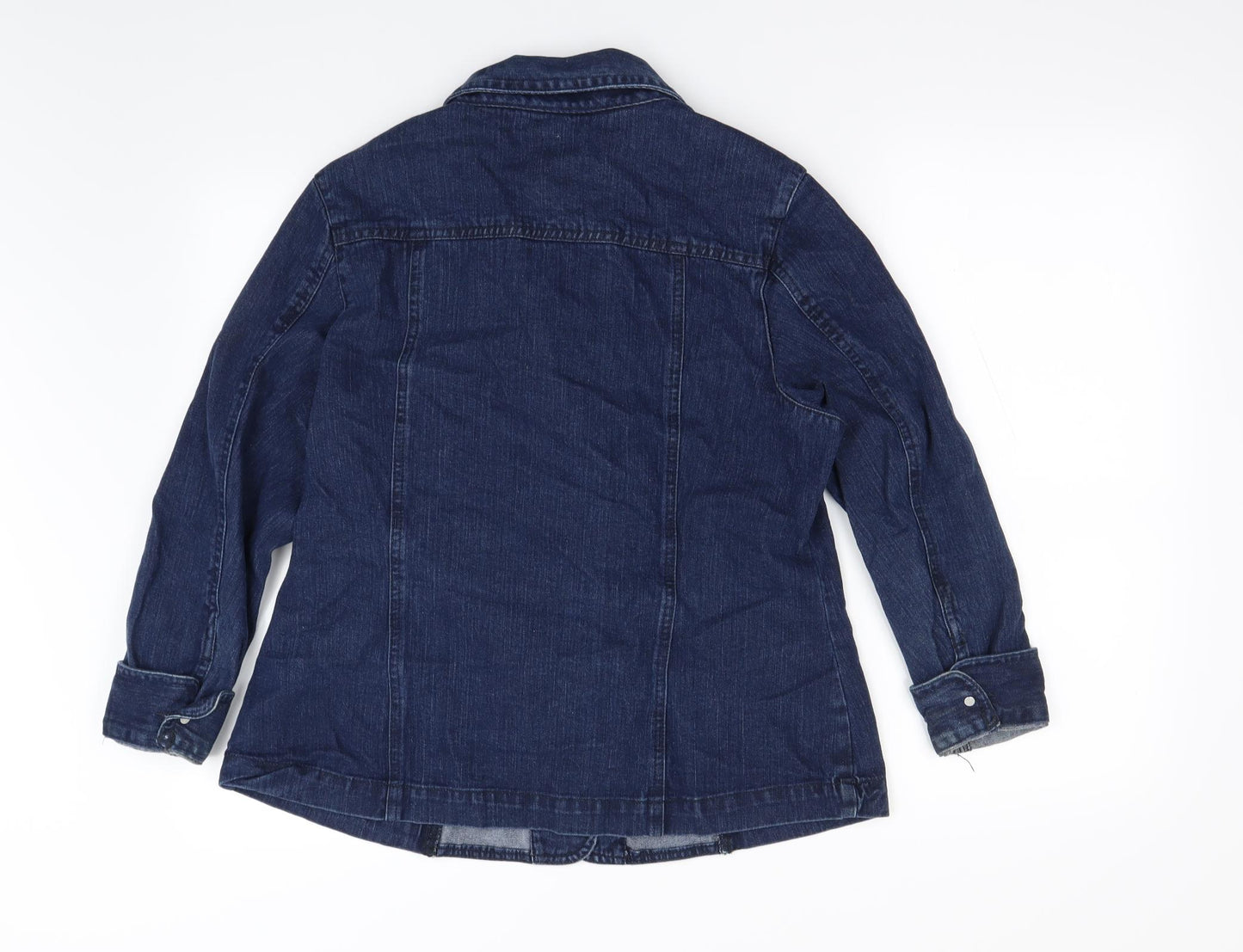 country rose Womens Blue  Denim Jacket  Size 16
