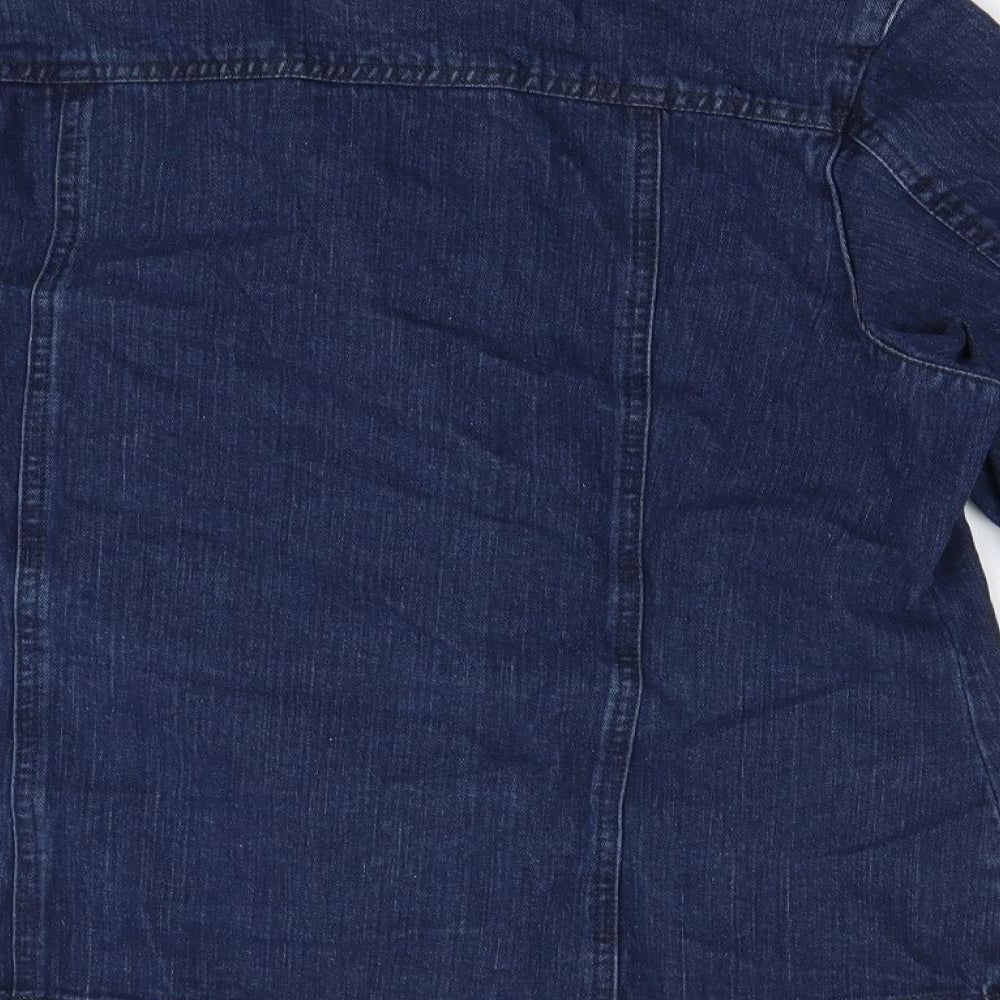country rose Womens Blue  Denim Jacket  Size 16