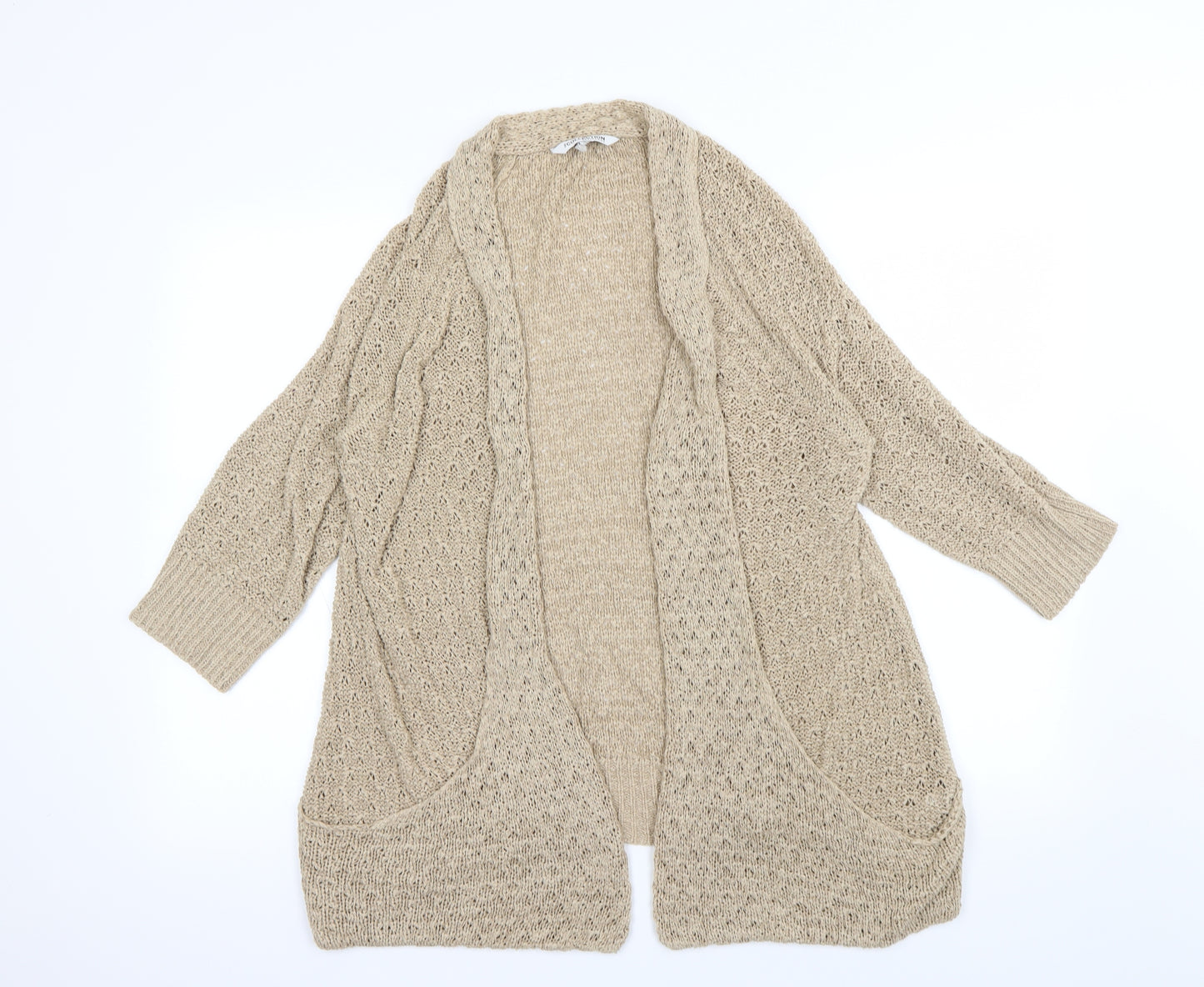 Debenhams Womens Beige   Cardigan Jumper Size 16