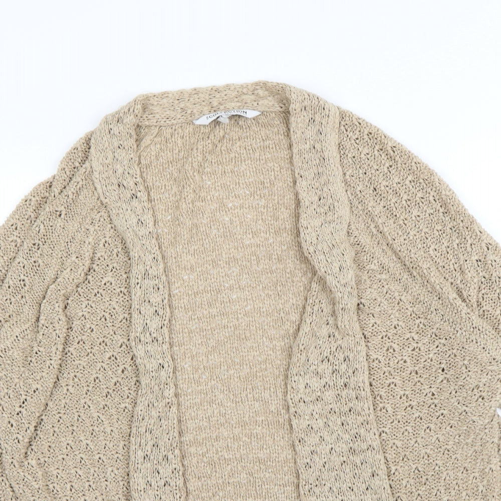 Debenhams Womens Beige   Cardigan Jumper Size 16