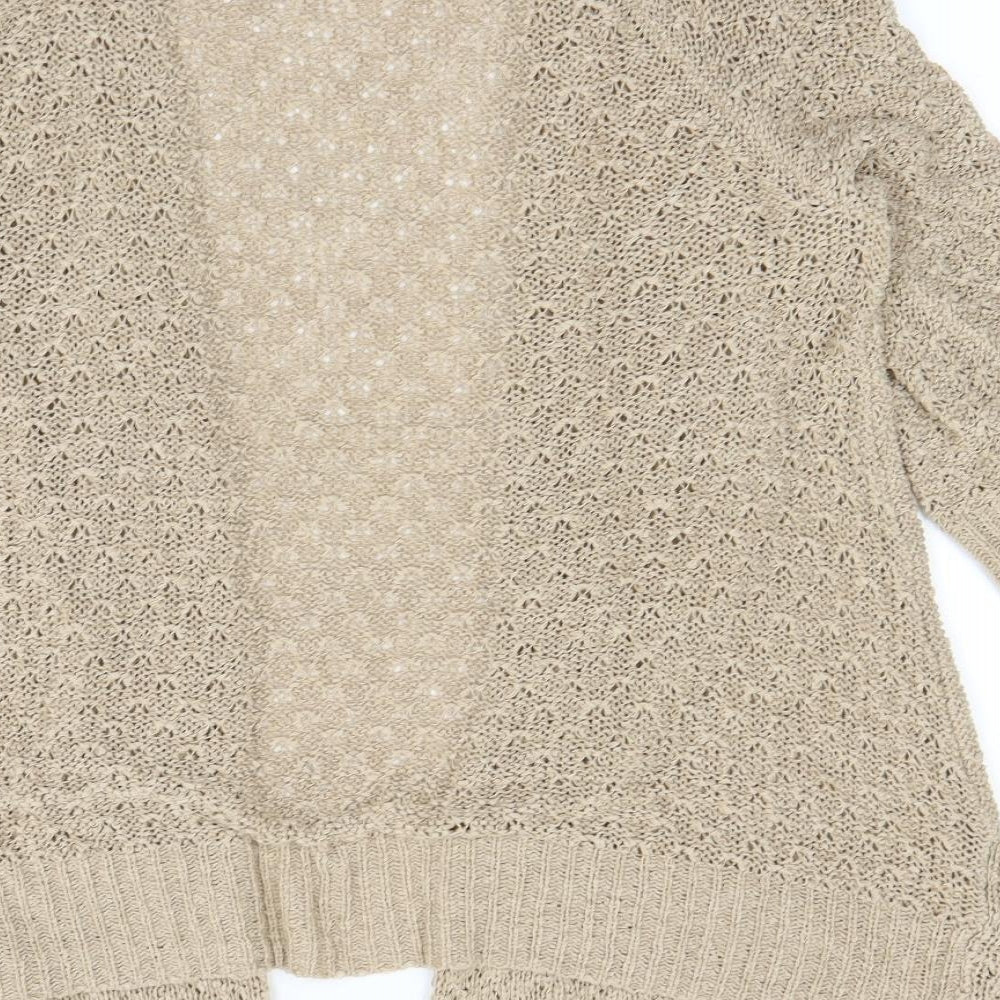 Debenhams Womens Beige   Cardigan Jumper Size 16