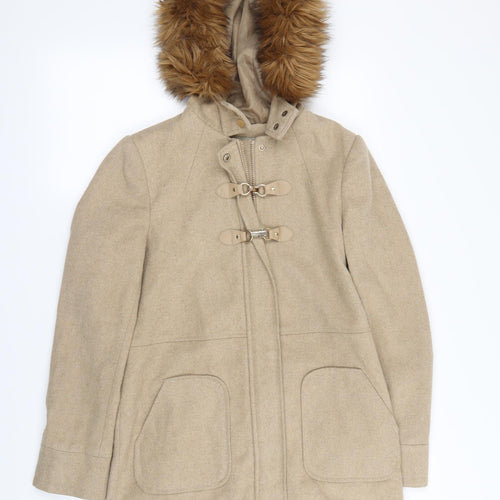 TU Womens Beige   Jacket Coatigan Size 8