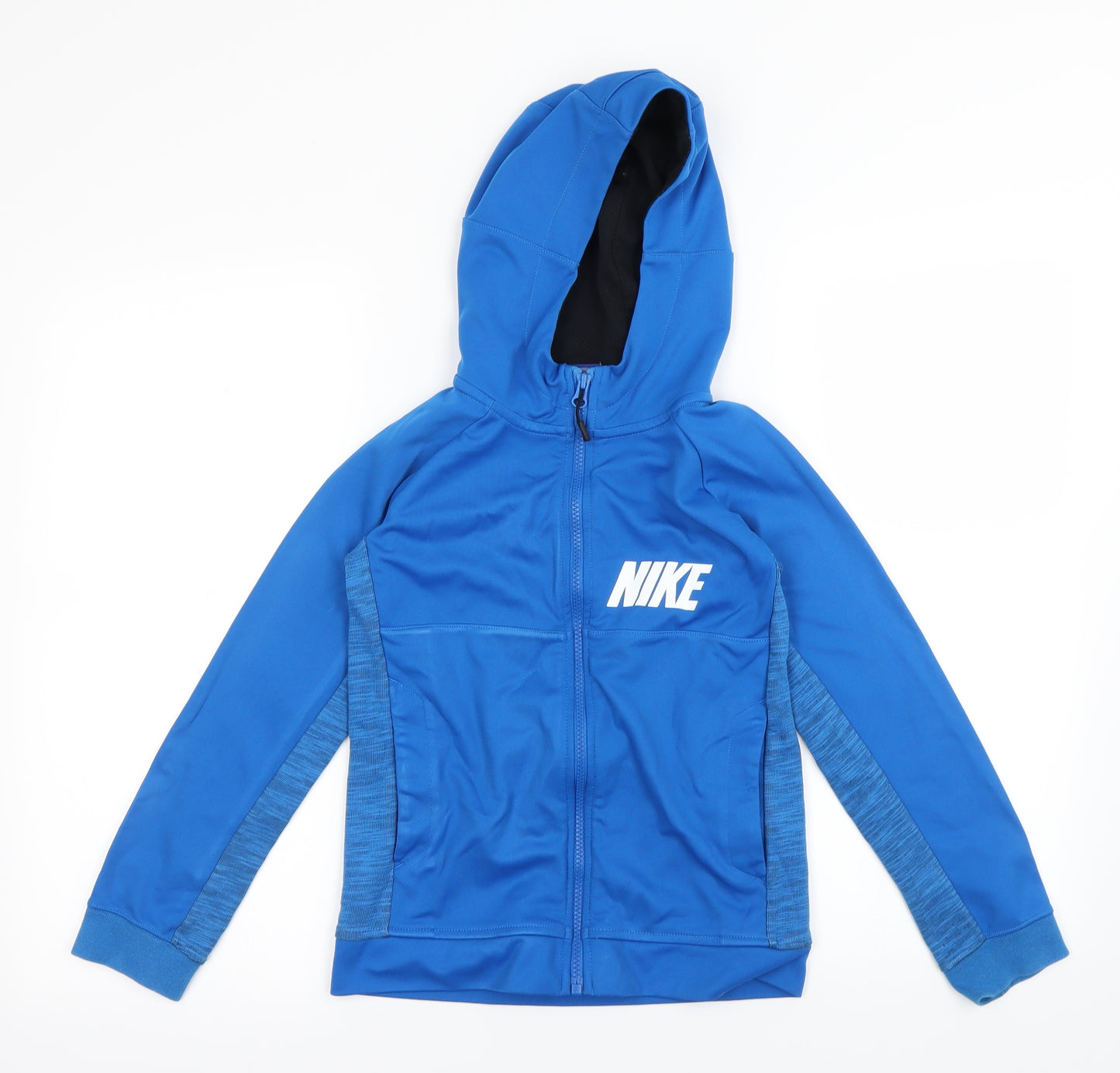 Nike Boys Blue   Full Zip Hoodie Size 8-9 Years