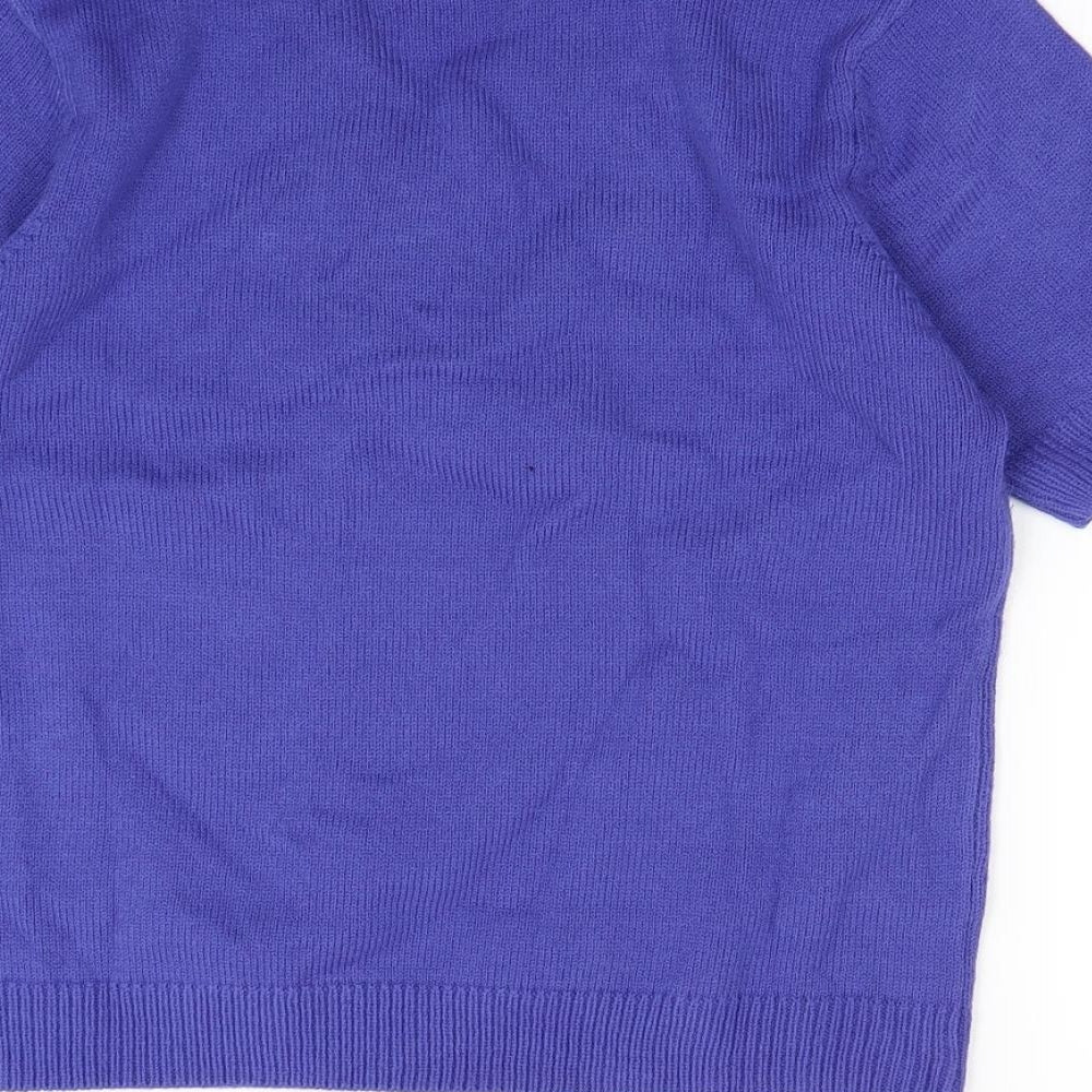 Damart Womens Blue   Pullover Jumper Size 14