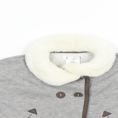 Aphorism Baby Grey   Jacket Poncho Size 12-18 Months