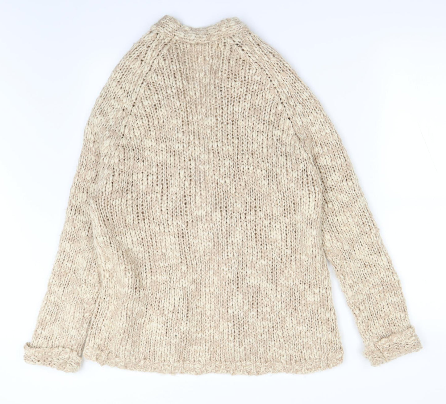 Dorothy Perkins Womens Beige   Cardigan Jumper Size M