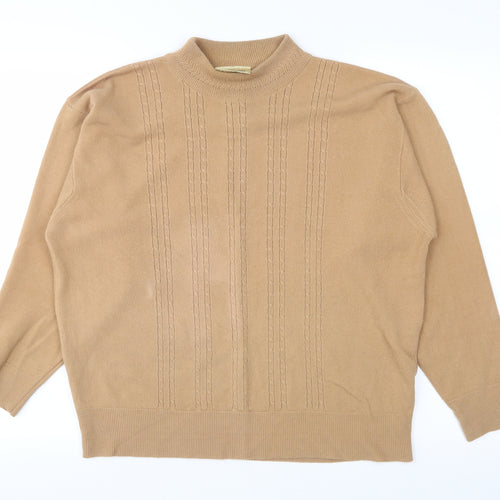 Courtelle Womens Brown   Pullover Jumper Size XL