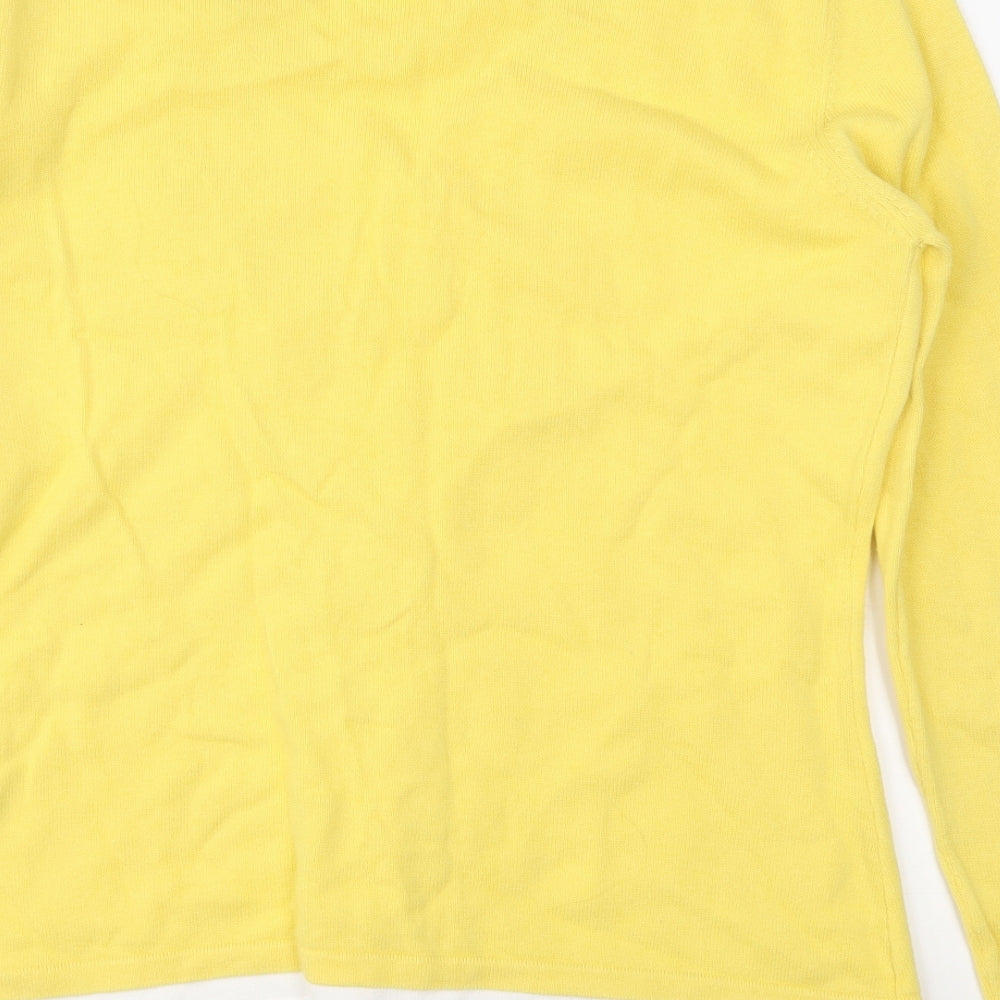 HEINE Womens Yellow   Pullover Jumper Size 12