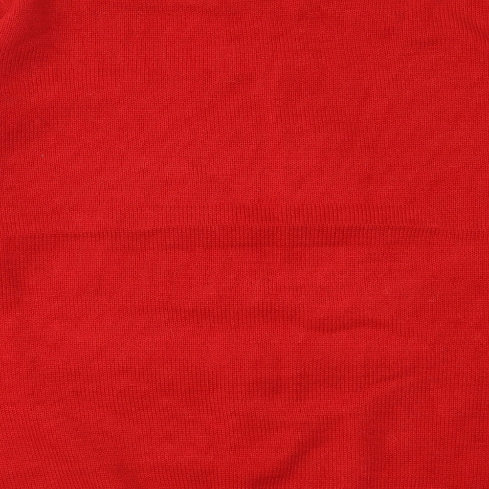 Cedar Wood State Mens Red   Pullover Jumper Size XL  - christmas