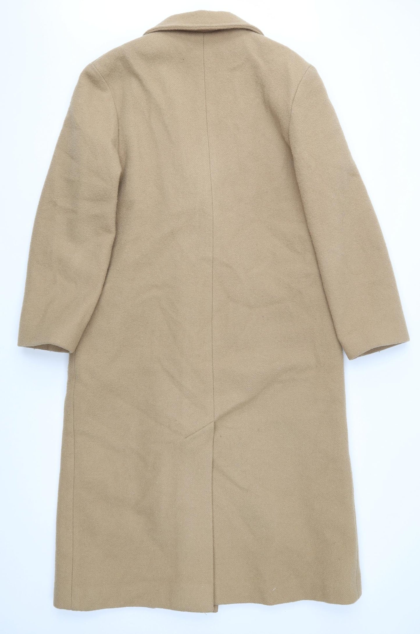 Preworn Womens Brown   Trench Coat Coat Size 12