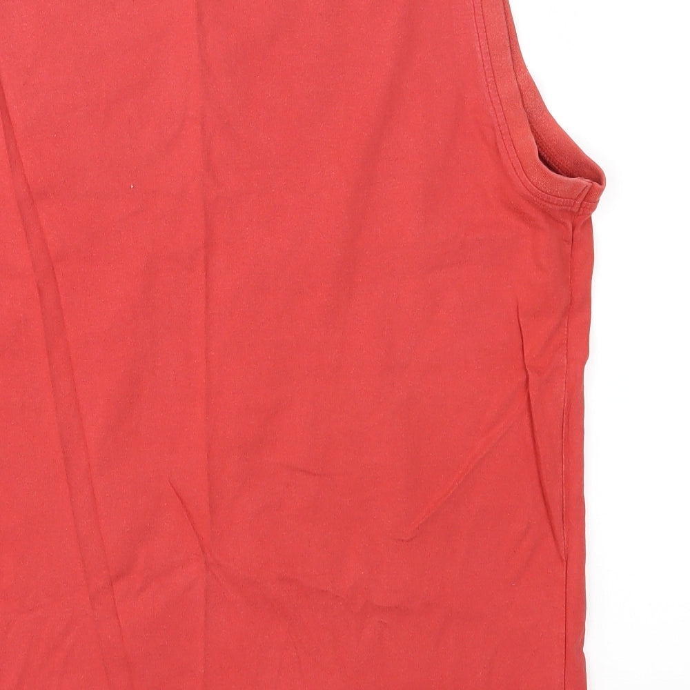 Easy Mens Red    T-Shirt Size M