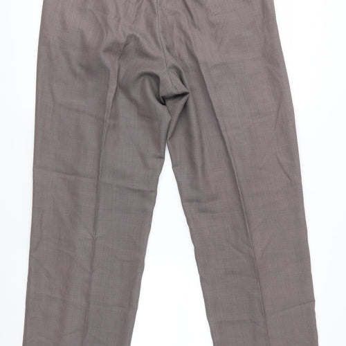 Preworn Womens Grey   Trousers  Size 32 in L28 in