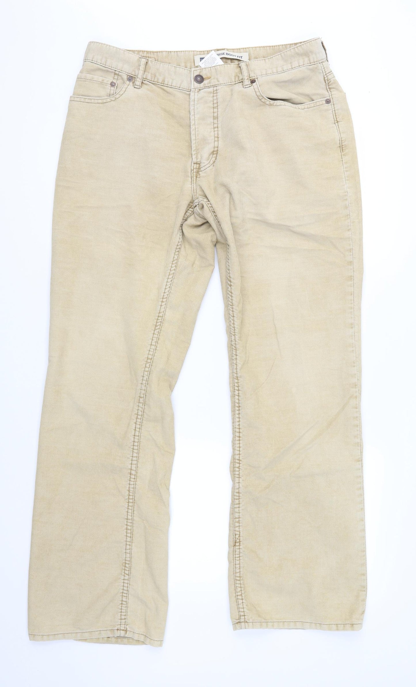 Gap Womens Brown  Corduroy Bootcut Jeans Size 33 L32 in