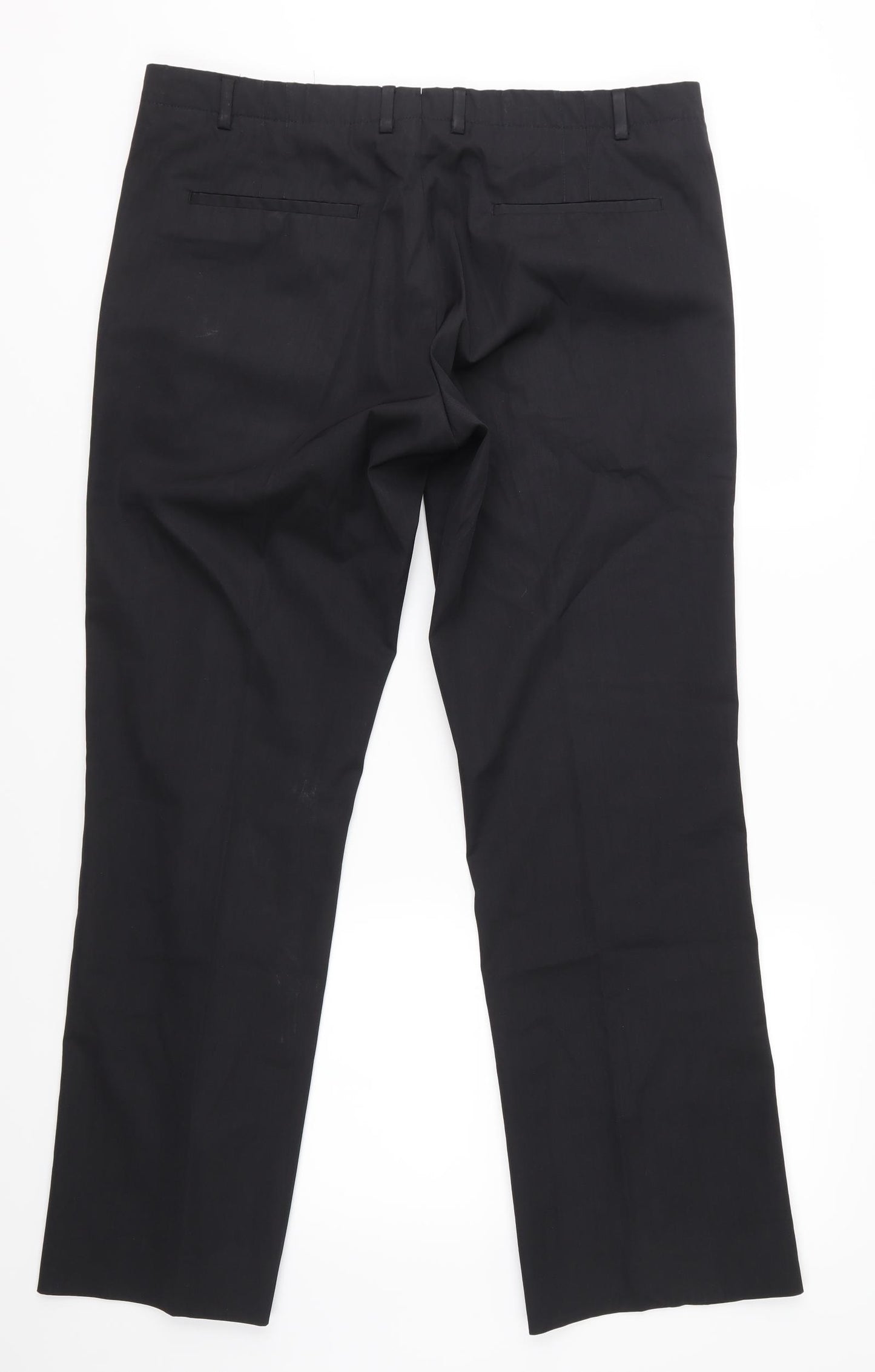 Reiss Mens Black   Trousers  Size 34 L29 in