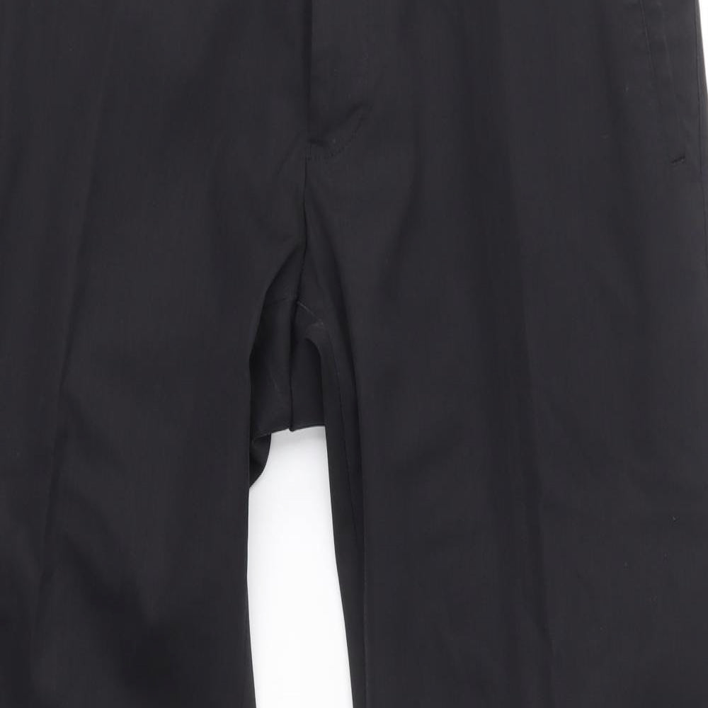 Reiss Mens Black   Trousers  Size 34 L29 in