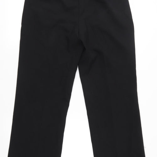 Peacocks Womens Black   Trousers  Size 10 L27.5 in