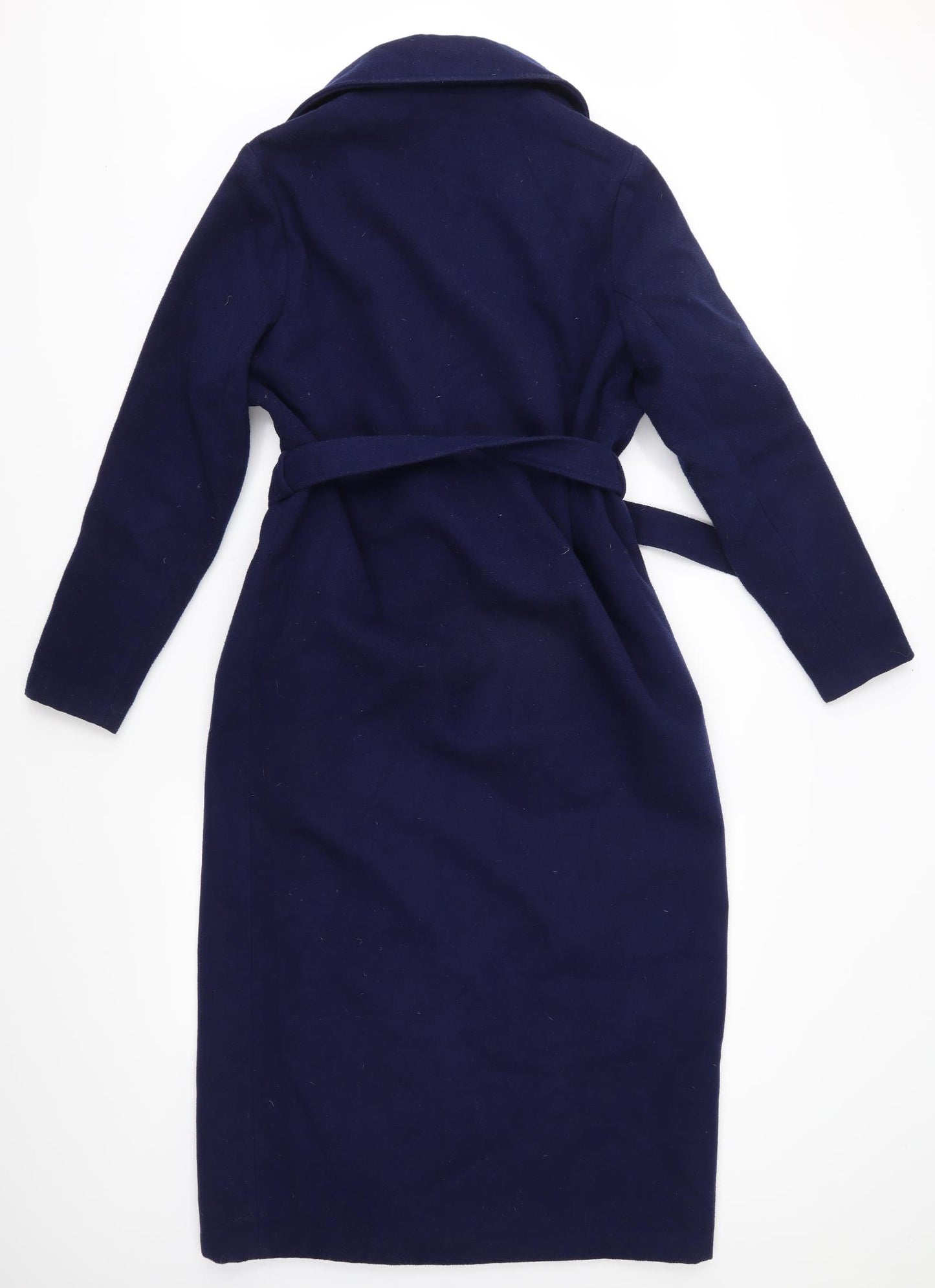 lookagain Womens Blue   Trench Coat Coat Size 12