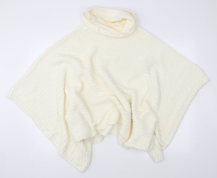 In the Style Womens Ivory Shawl/Wrap
