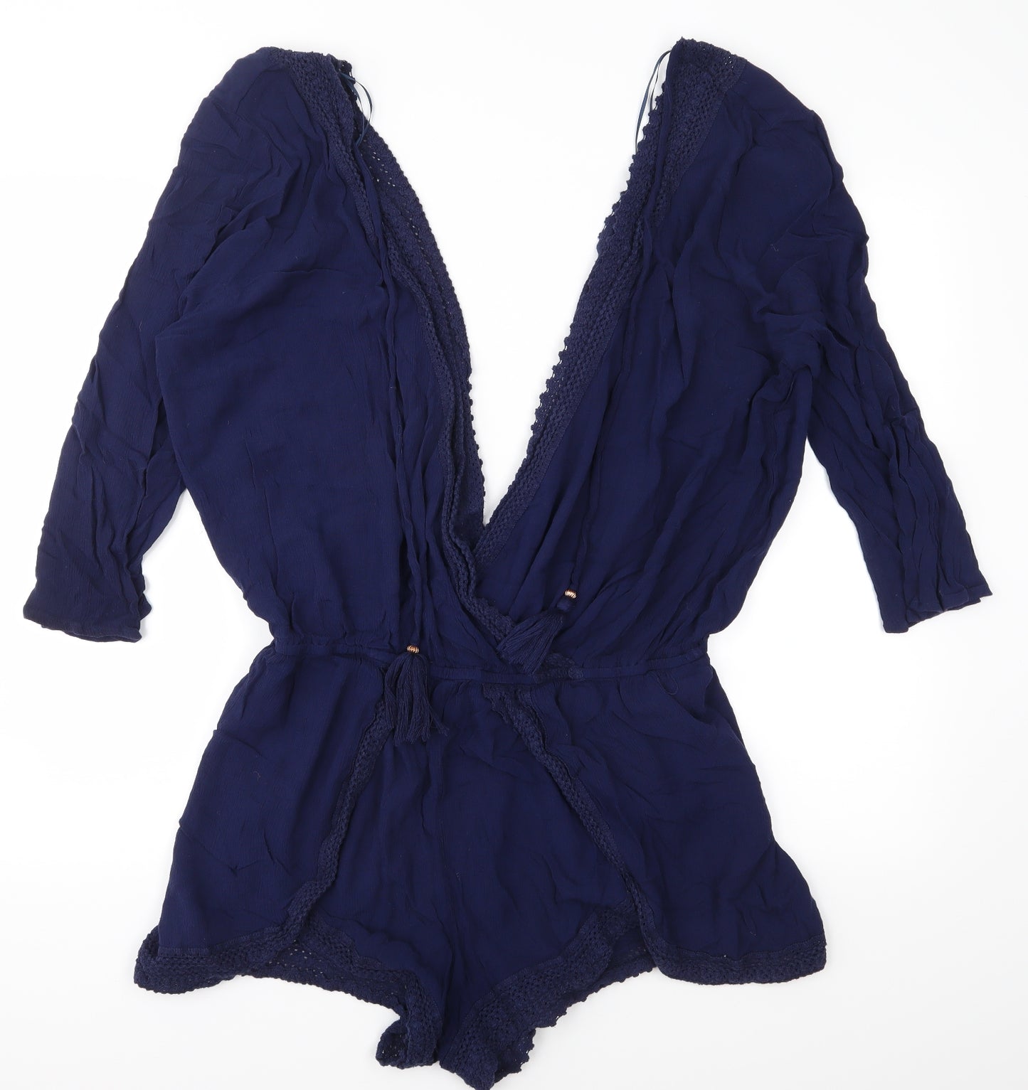 F&F Womens Blue   Playsuit One-Piece Size 18