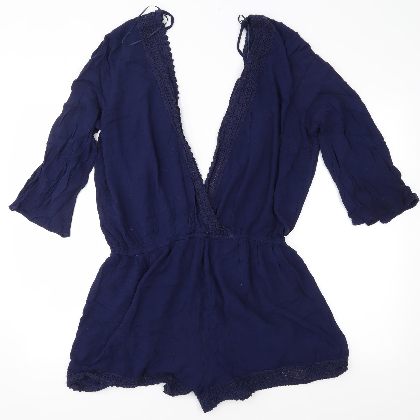 F&F Womens Blue   Playsuit One-Piece Size 18