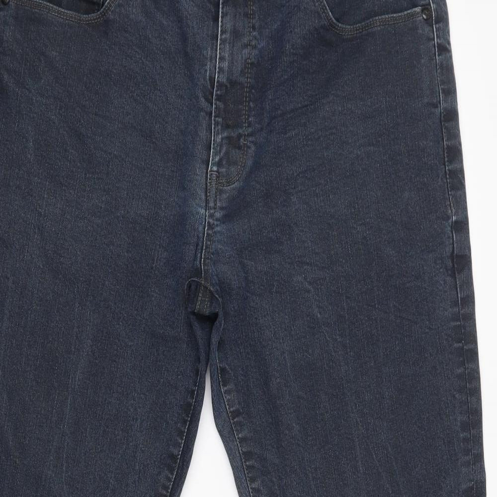 F&F Womens Blue   Straight Jeans Size 36 L30 in