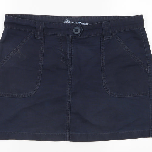New Look Womens Blue   A-Line Skirt Size 14