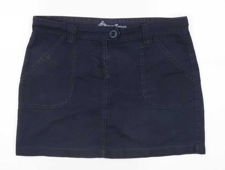 New Look Womens Blue   A-Line Skirt Size 14