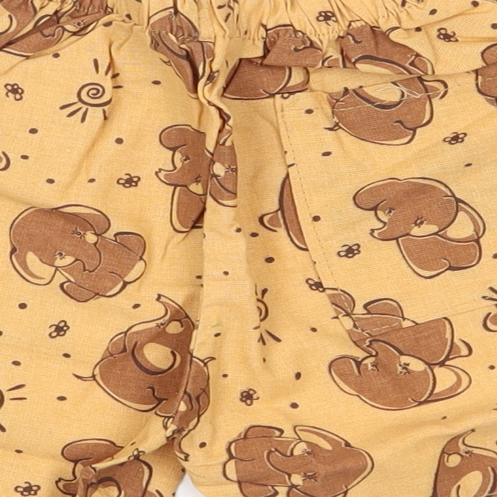 Preworn Baby Brown   Cargo Trousers Size 18-24 Months