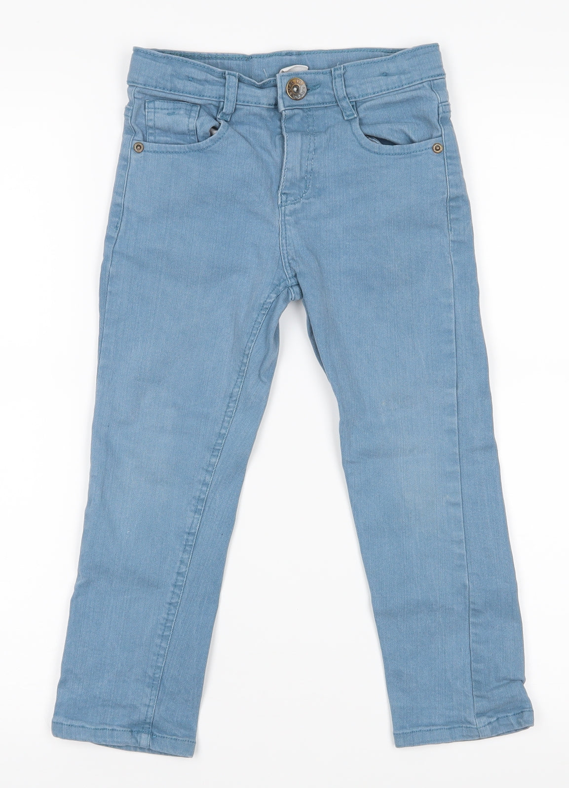 Max Boys Boys Blue   Straight Jeans Size 5-6 Years