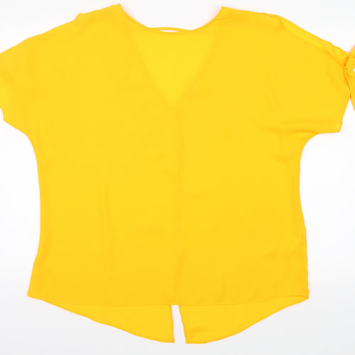 Peacocks Womens Orange   Basic Blouse Size 16