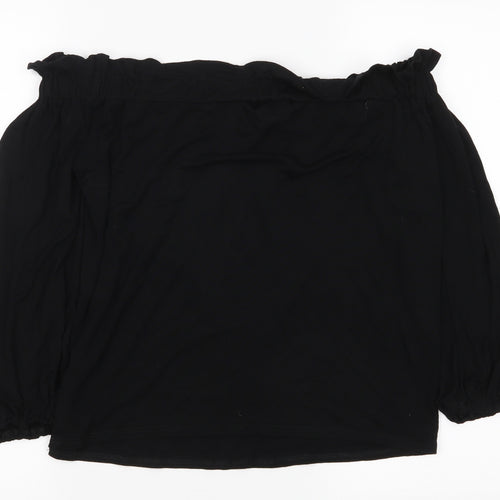Primark Womens Black   Basic Blouse Size XS