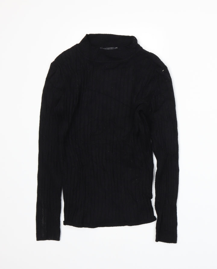 Primark Womens Black   Pullover Jumper Size S