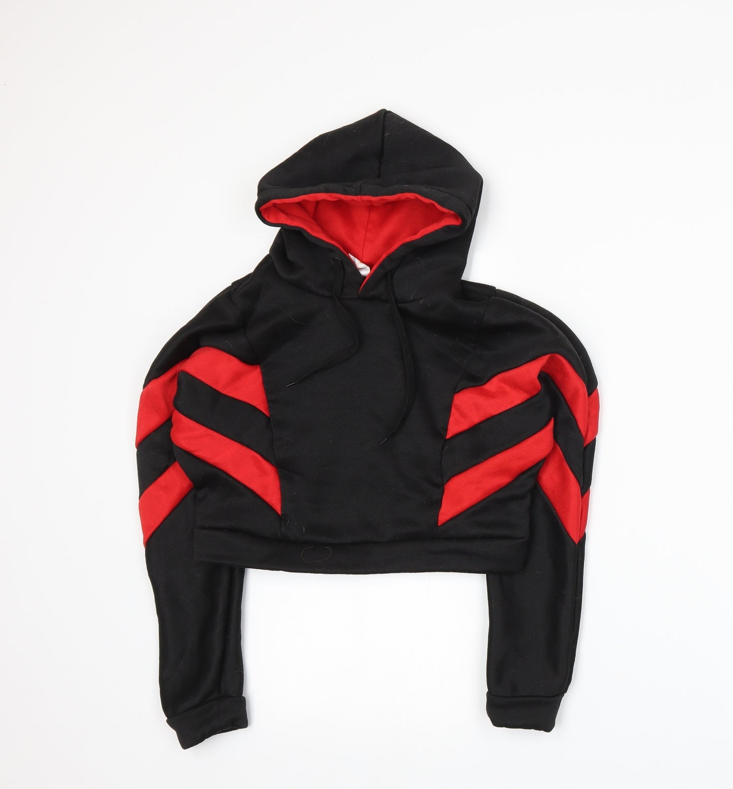 Liranmel Womens Black   Pullover Hoodie Size S