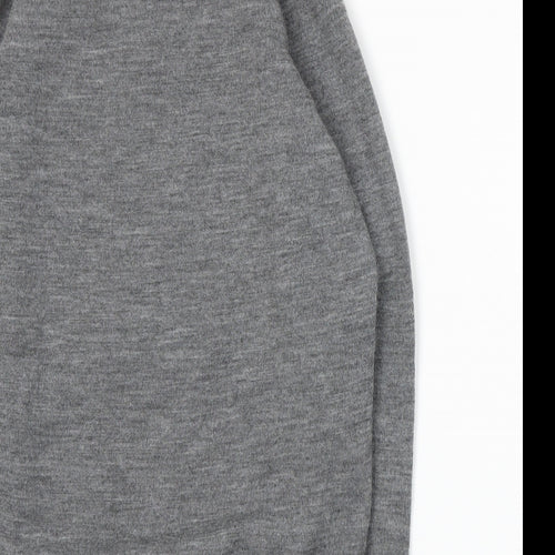 Courtelle Mens Grey  Knit Pullover Jumper Size S