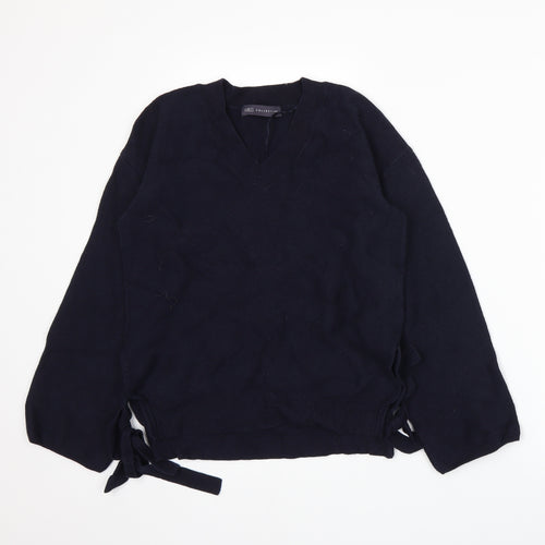 Marks and Spencer Womens Blue  Knit Pullover Jumper Size 8