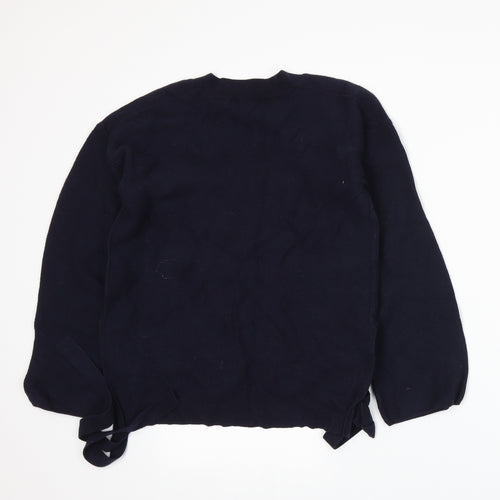 Marks and Spencer Womens Blue  Knit Pullover Jumper Size 8