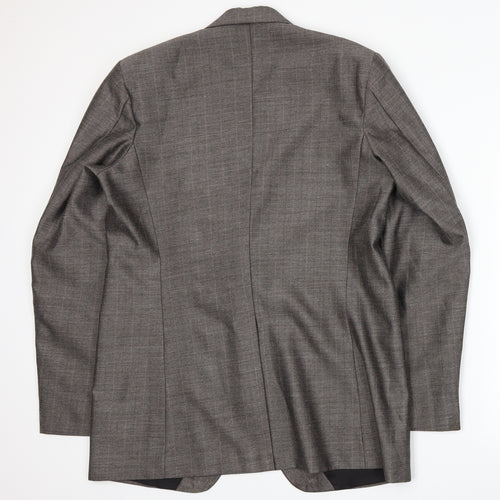 Fitwell Tailors Mens Brown   Jacket Suit Jacket Size L