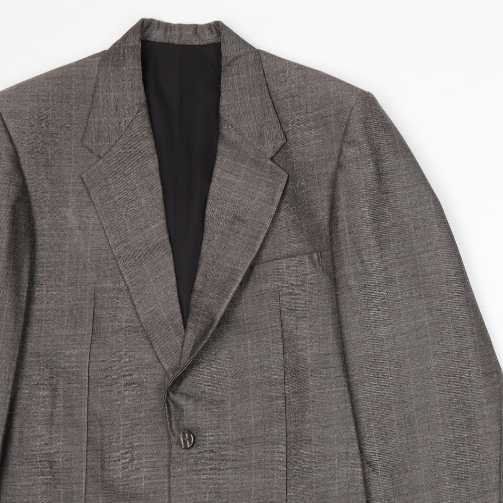 Fitwell Tailors Mens Brown   Jacket Suit Jacket Size L