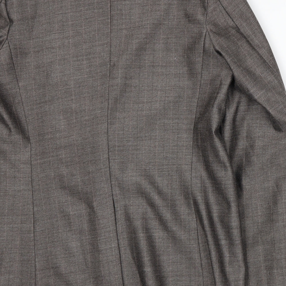 Fitwell Tailors Mens Brown   Jacket Suit Jacket Size L