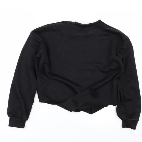 Preworn Womens Black   Pullover Jumper Size 8