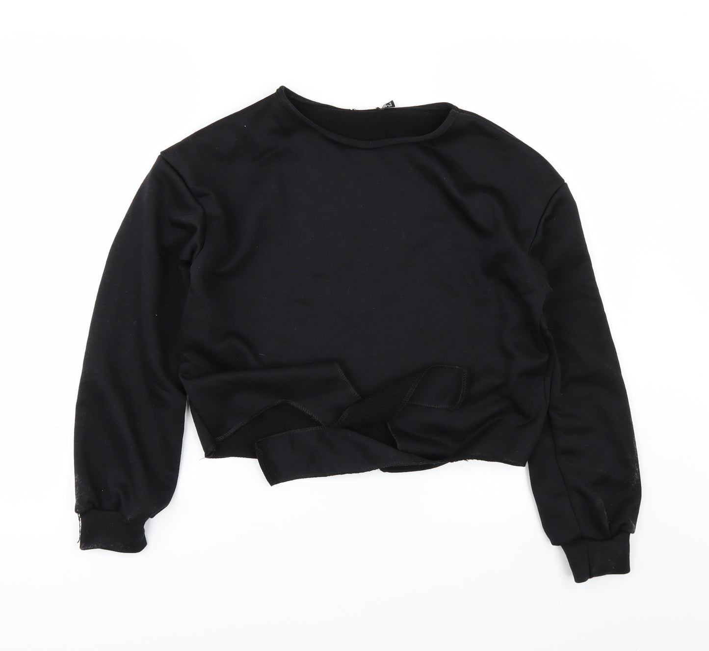 Preworn Womens Black   Pullover Jumper Size 8