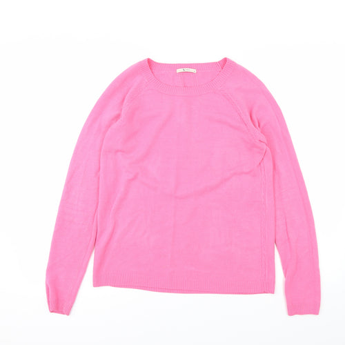 TU Womens Pink   Basic T-Shirt Size 10