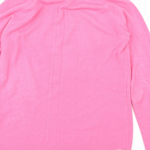TU Womens Pink   Basic T-Shirt Size 10