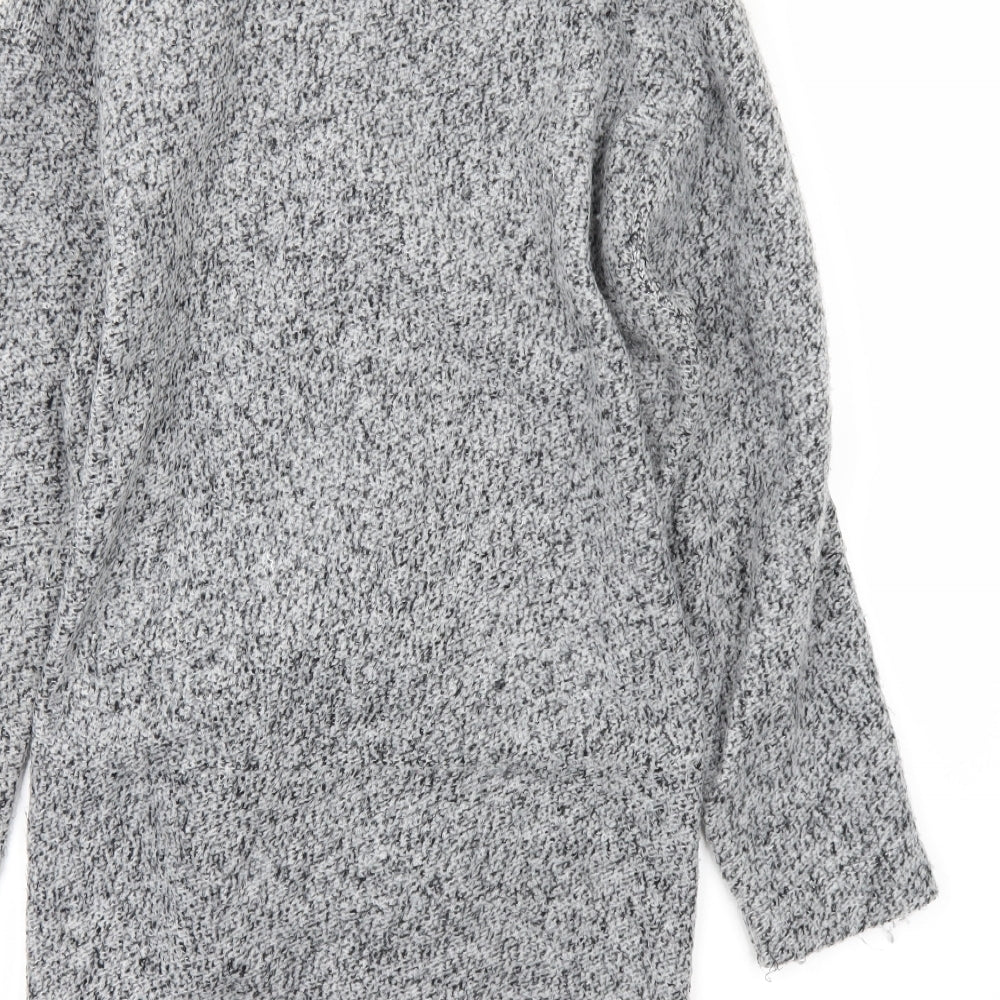 Zara Womens Grey   Cardigan Jumper Size 8